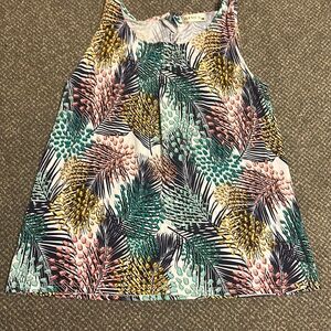 iGenJun brand feather tank top